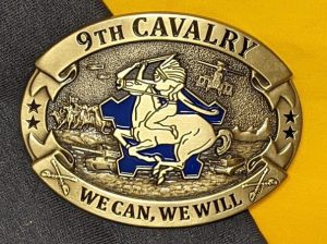 Buckle 9th Cav Brass 