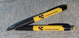 1st Cavalry Division Yellow and Black Pen