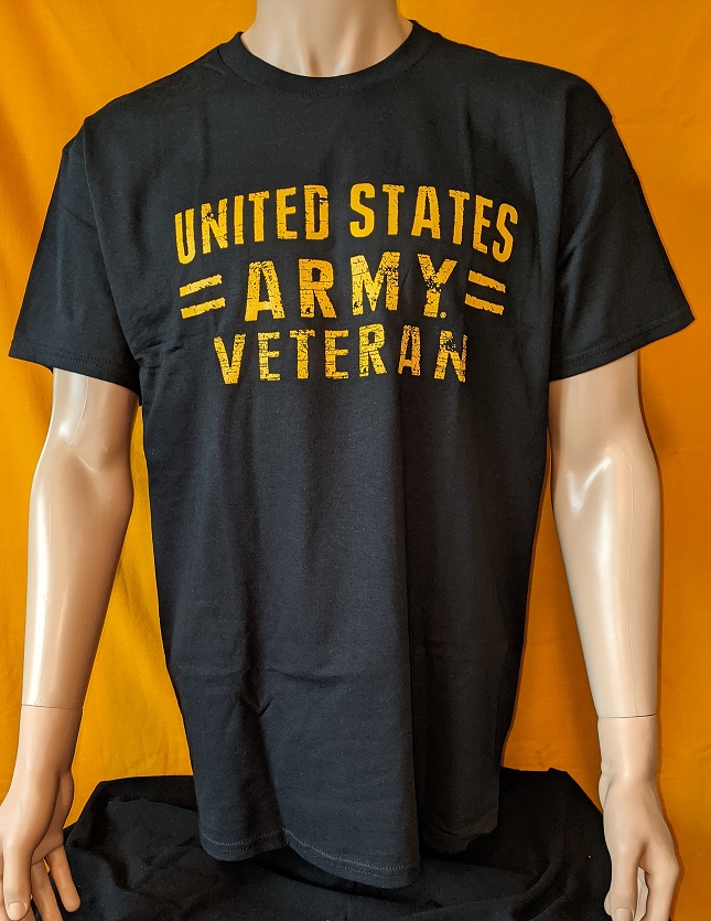 betaling Ellers Theseus T-shirt US Army Veteran | Crossed Sabers – Chapter Gift Shop